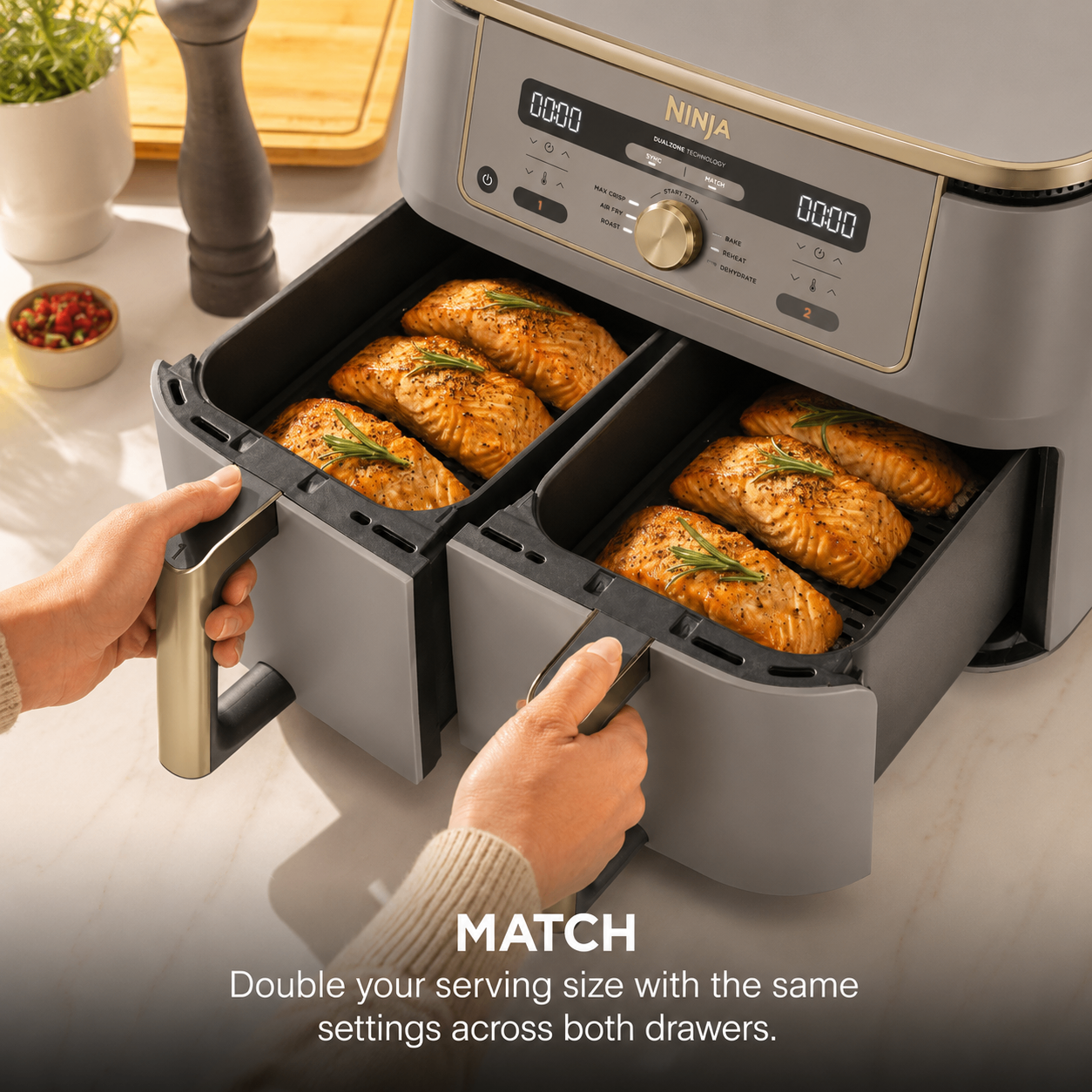 Ninja MAX Dual Zone Air Fryer view 4